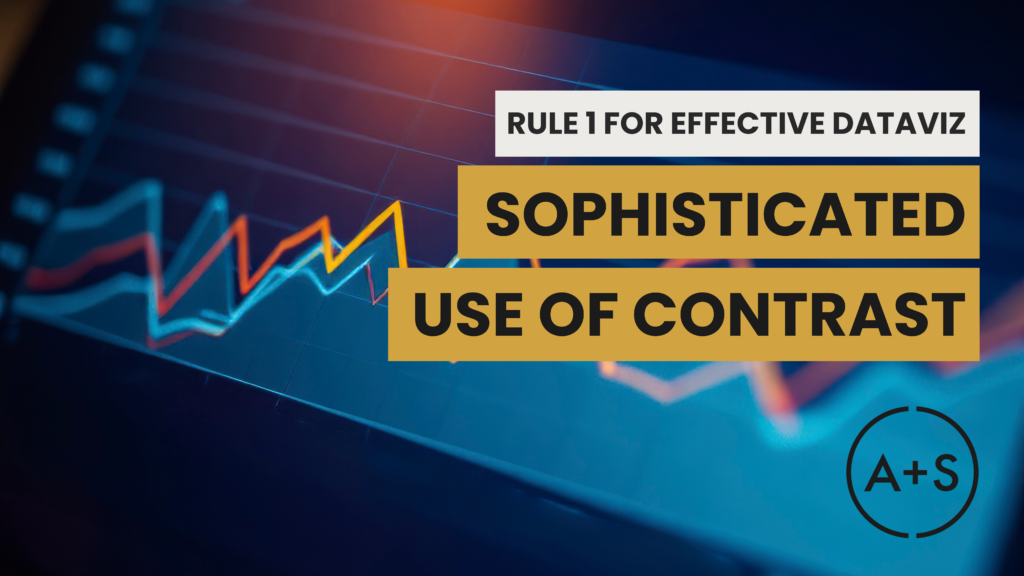 Using Contrast Rule I for Effective Dataviz: Using Contrast in Sophisticated Ways ...